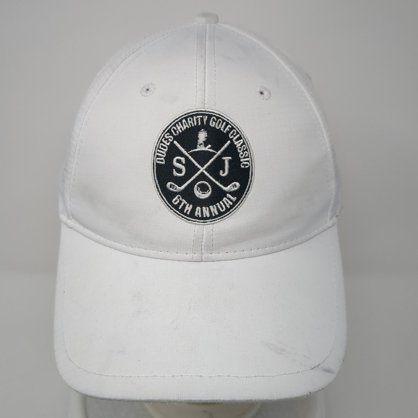 Dudes Charity Golf Classic 6th Annual Baseball Cap White One Size Cap America