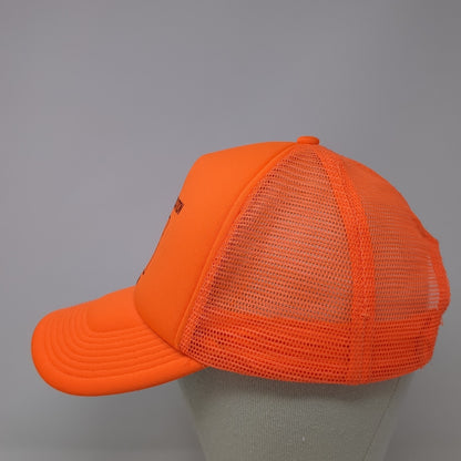 Oregon Hunter Education Program Trucker Hat Orange One Size Adjustable Mesh Back