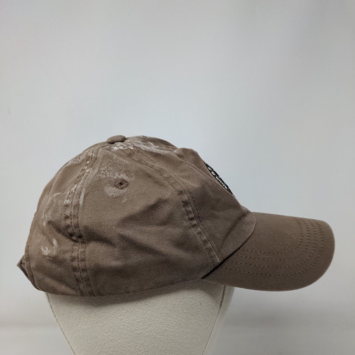 2009 US Senior Open Crooked Stick Strapback Hat Brown OS Adjustable Patriotic