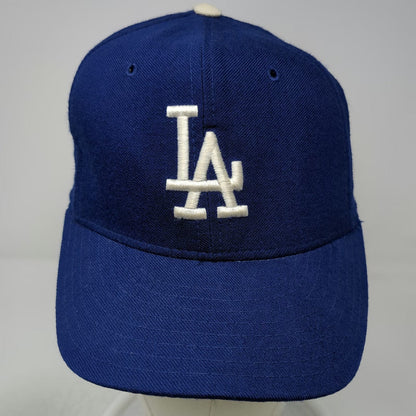 Los Angeles Dodgers MLB New Era Cap Blue 6 5/8 Diamond Collection USA Vintage