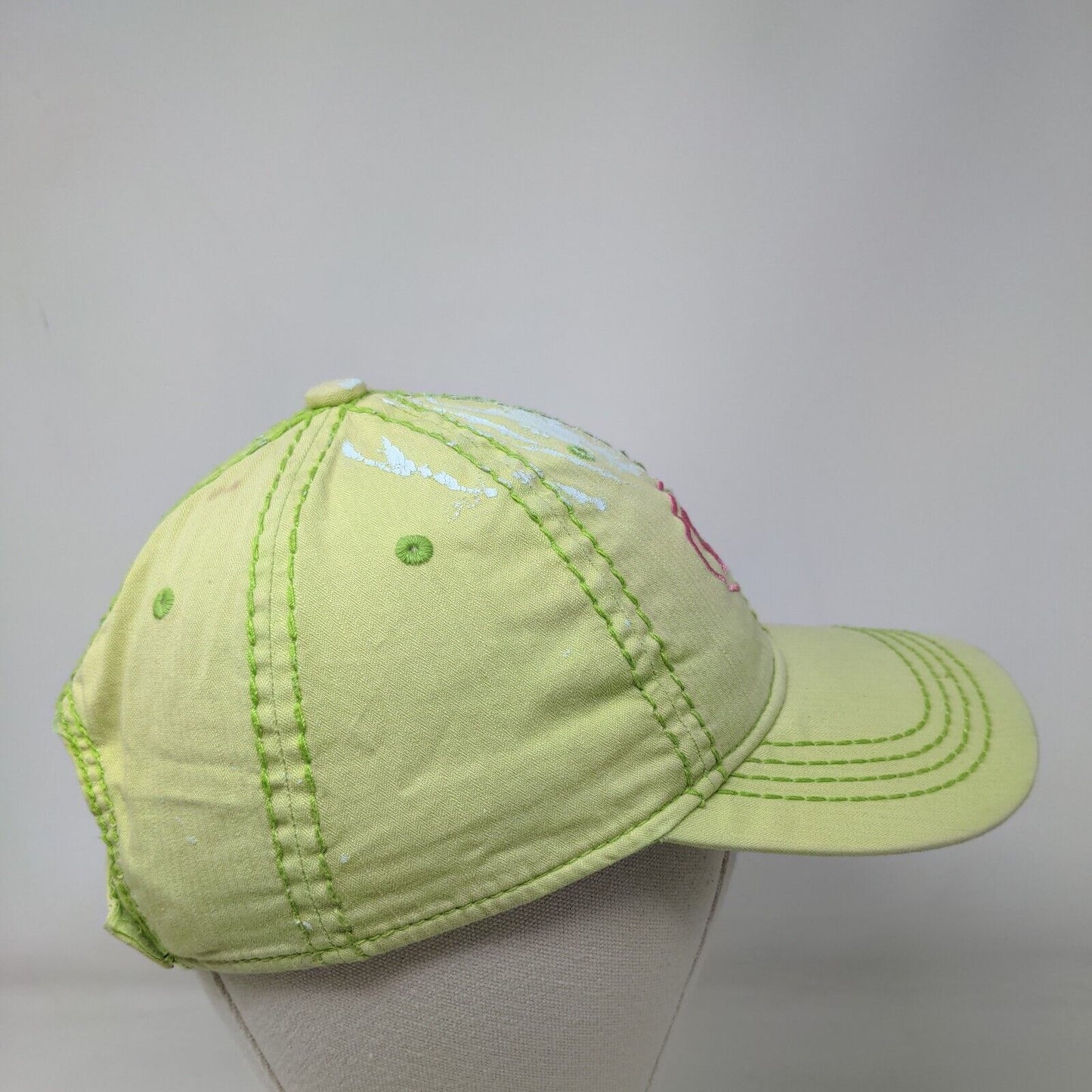 Duck North Carolina Strapback Hat Green One Size Adjustable Embroidered Jhats