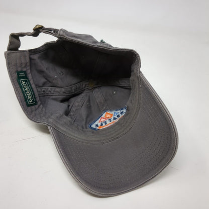 Seattle Slideback Hat Gray One Size Solid Adjustable 6 Panel Legacy
