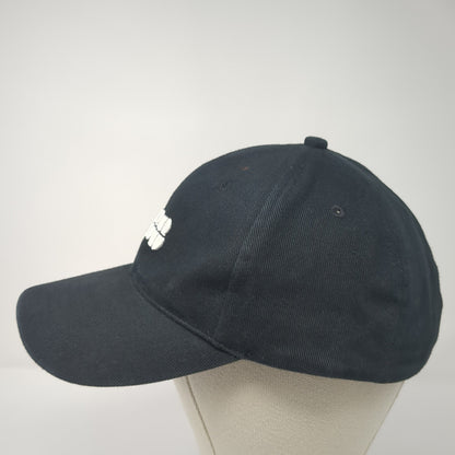 ABB Slideback Hat Black One Size Adjustable Embroidered 6 Panel Outdoor