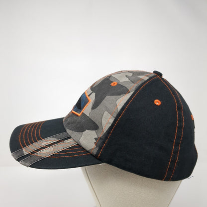 Crazy Shirts Strapback Hat Camouflage One Size Adjustable Shark Patch