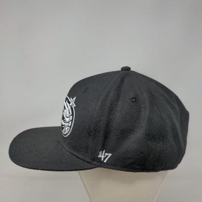 Orlando Magic Snapback Hat Black OSFA Embroidered Logo '47 Brand Adjustable NBA