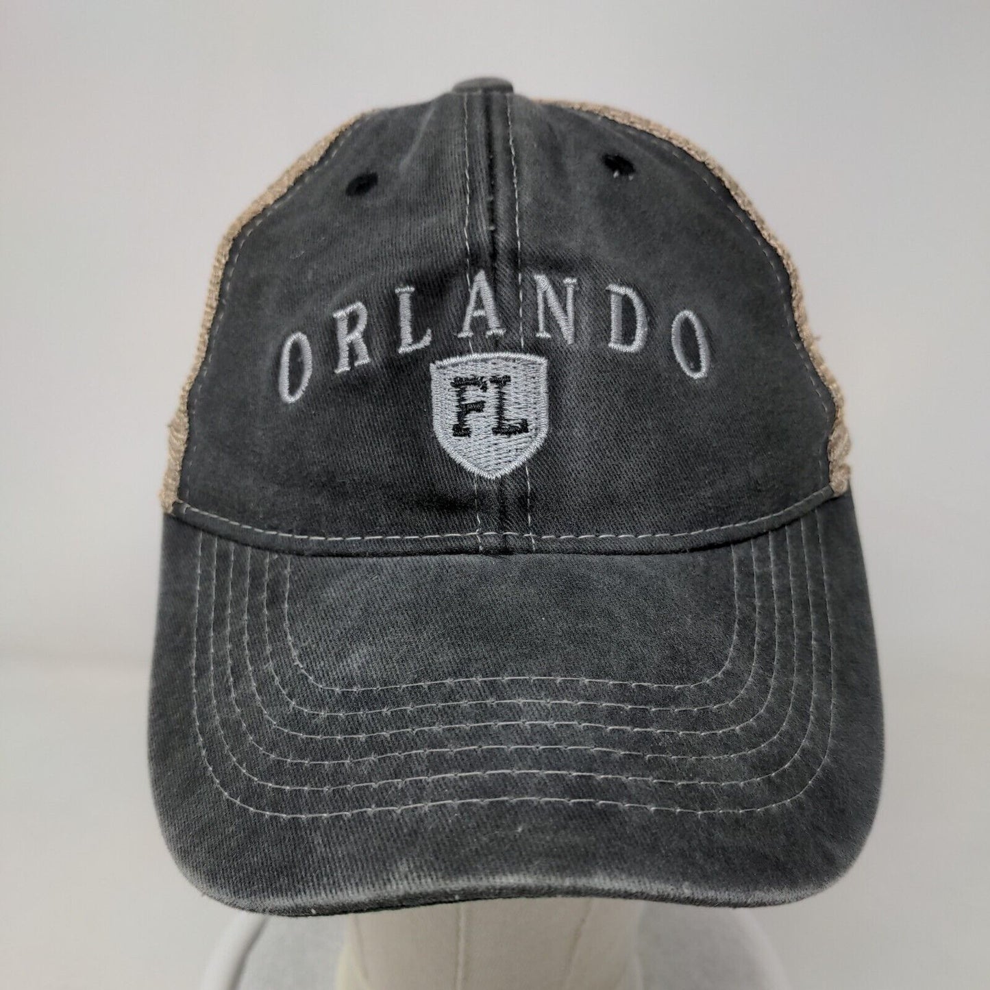 Orlando FL Snapback Mesh Back Trucker Hat Multi One Size Embroidered