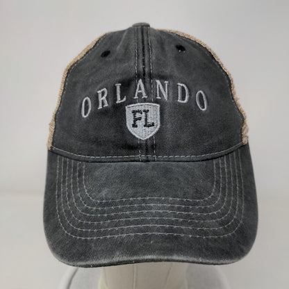 Orlando FL Snapback Mesh Back Trucker Hat Multi One Size Embroidered