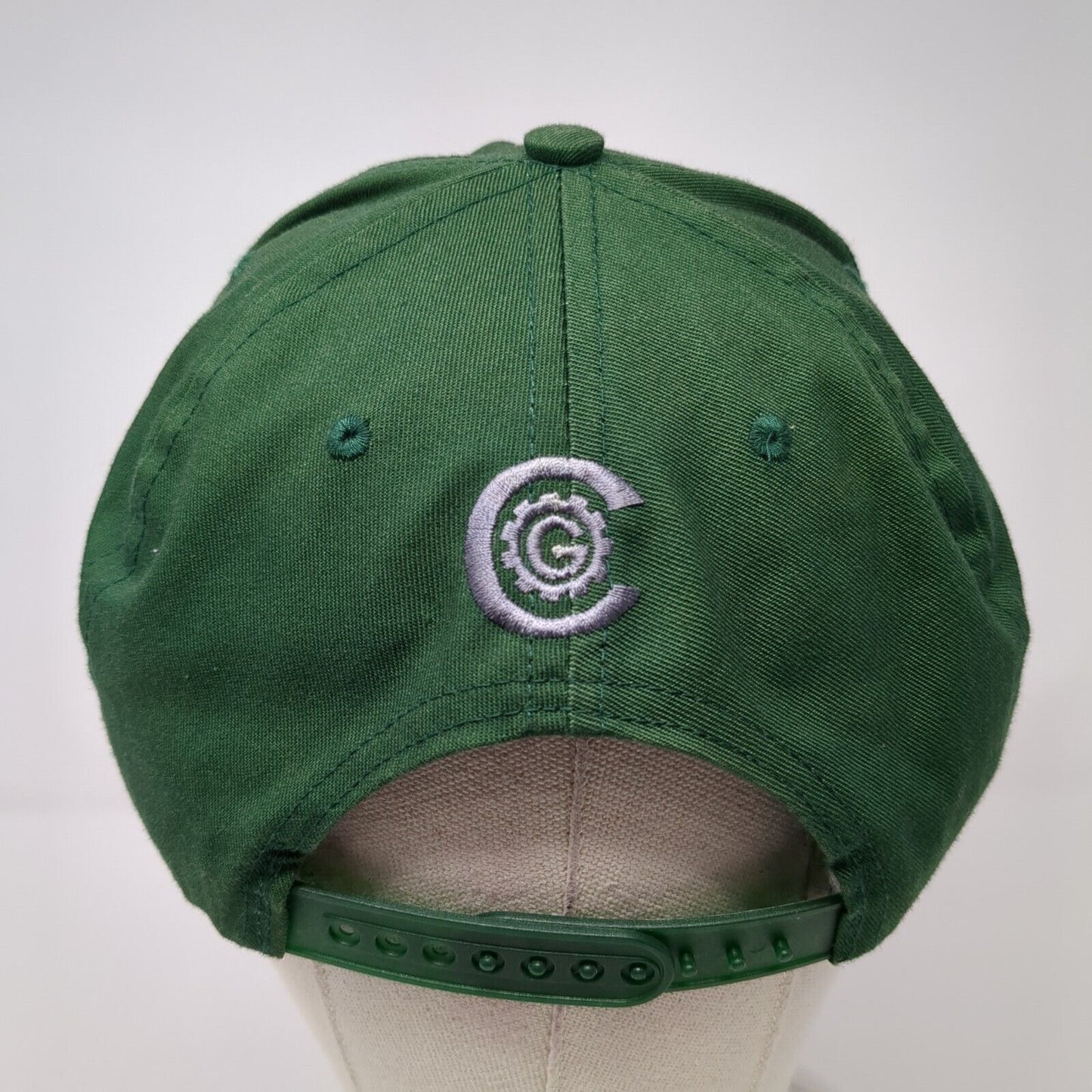 Concours Owners Group Snapback Hat Green One Size Solid Adjustable