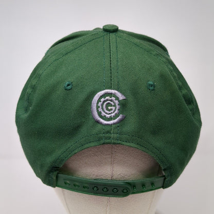 Concours Owners Group Snapback Hat Green One Size Solid Adjustable