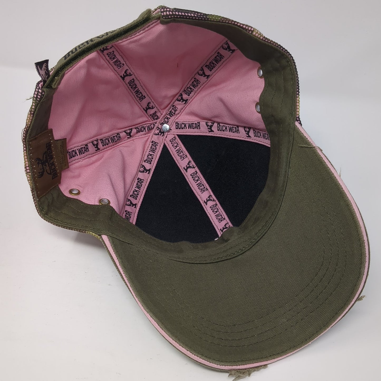 Hunt Like A Girl! Baseball Cap Multicolor OS Adjustable Distressed Buck Wear
