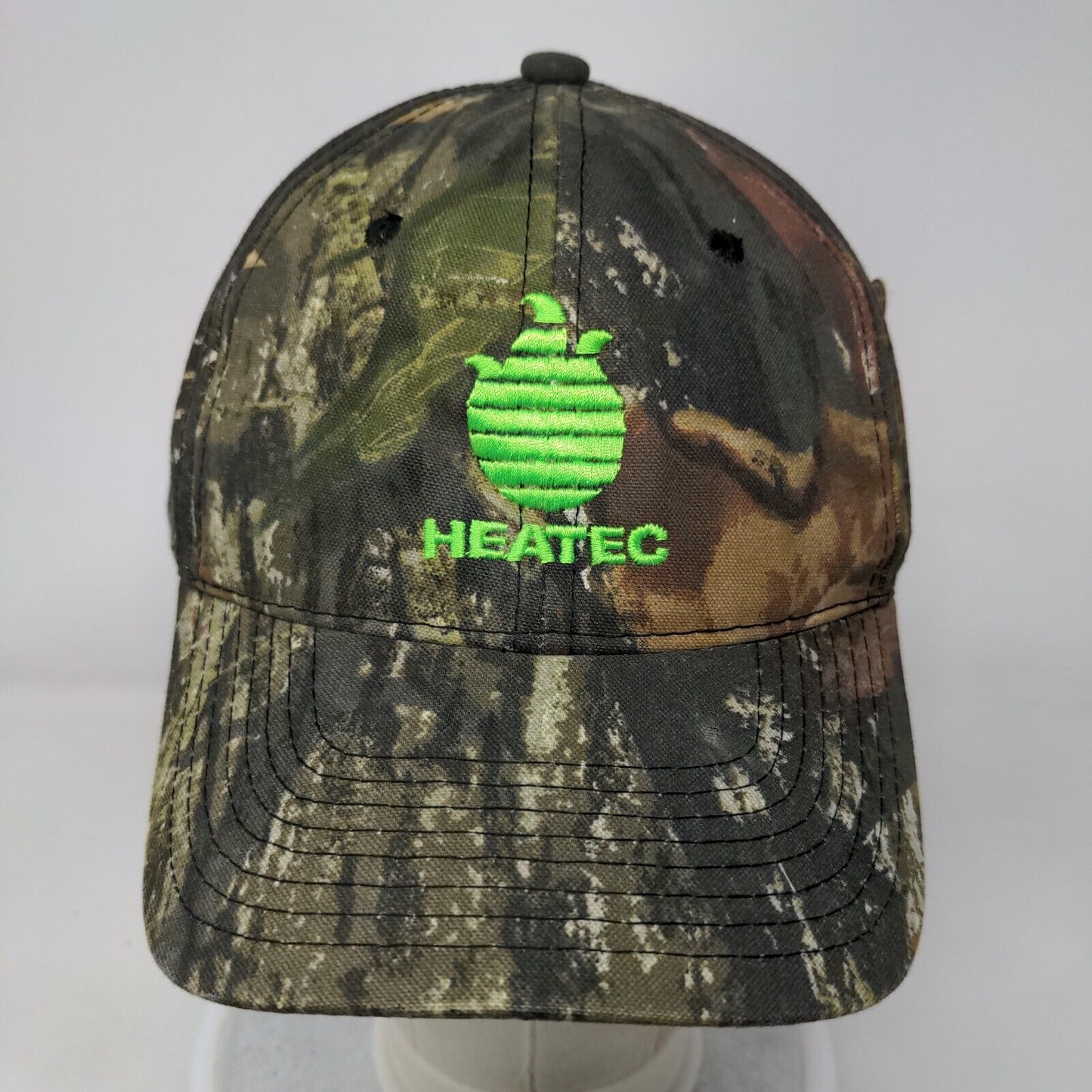 Heatec Parts Strapback Hat Camouflage One Size Embroidered Port Authority