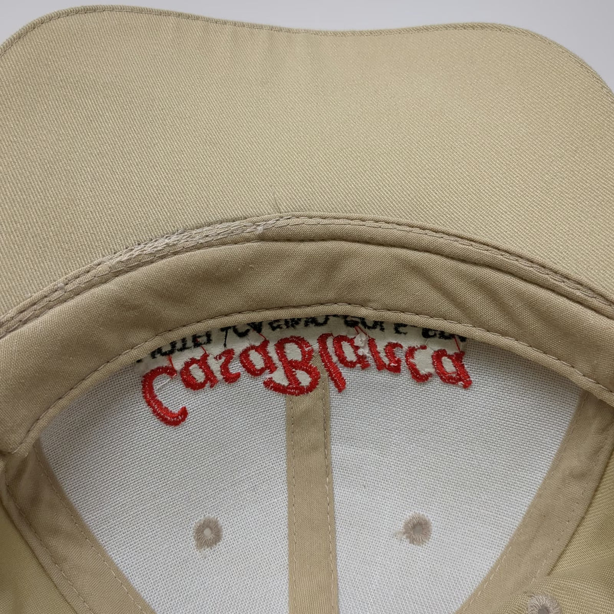 CasaBlanca Hotel Casino Golf Spa Baseball Cap Beige One Size Mesquite Nevada Hat