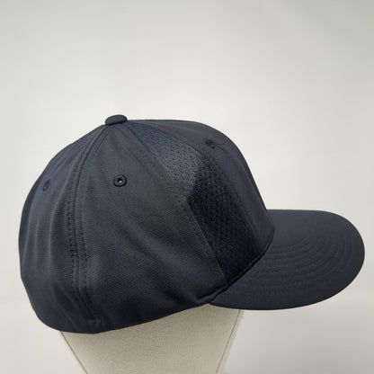 Richardson Fitted Hat Black L/XL Flexfit Breathable PTS Series Pulse Blank
