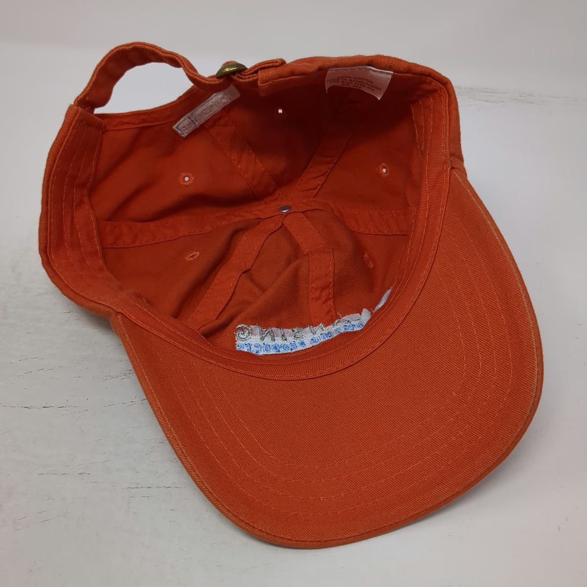 Lansing Building Products Celect Orange One Size Baseball Cap Hat Slideback
