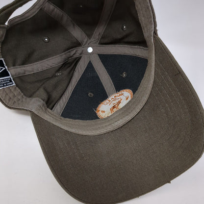 McCall Idaho 1917 Strapback Hat Brown One Size Adjustable Embroidered ACE USA