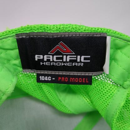 Lifeways Leather Patch Snapback Trucker Hat Multi One Size Mesh Back