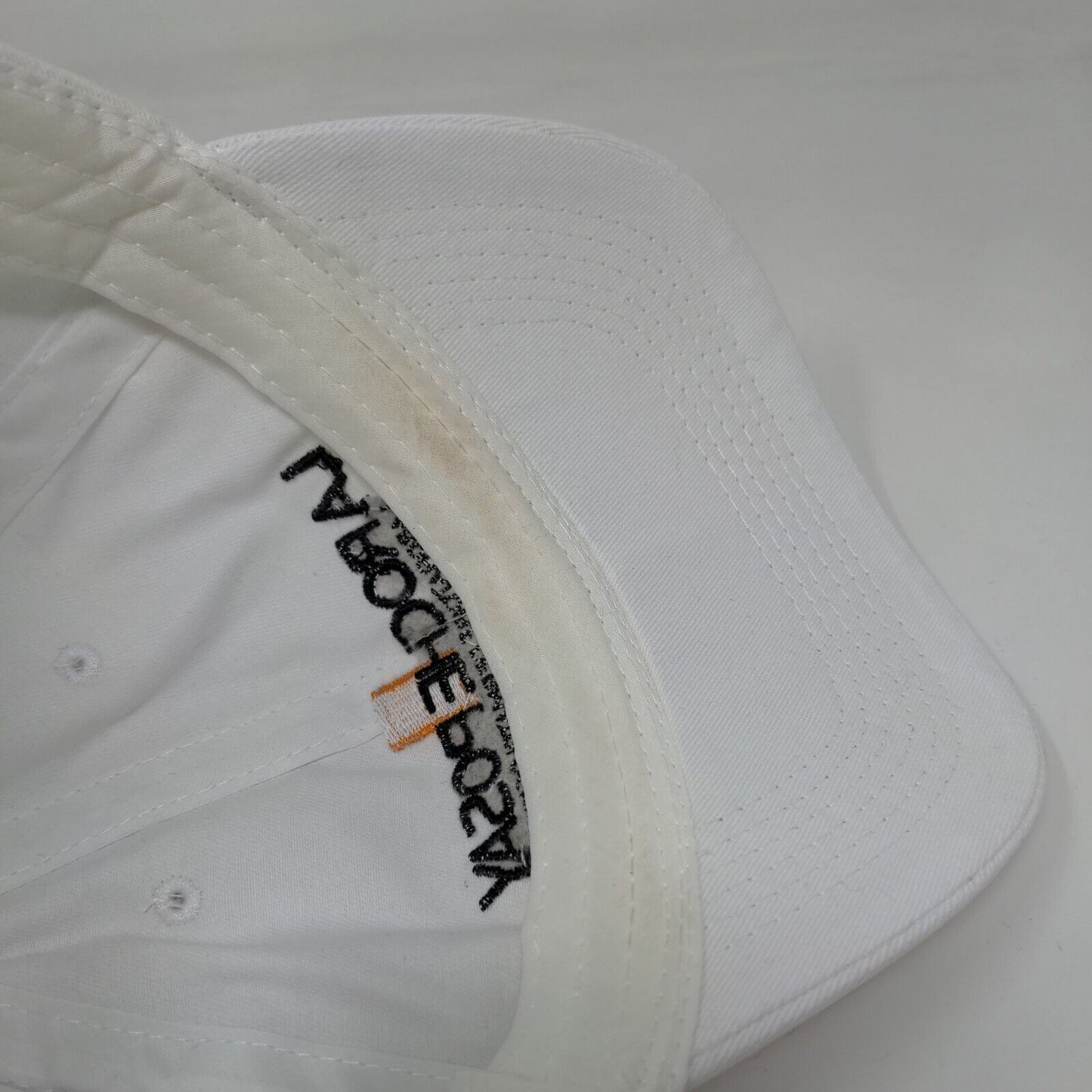 La Roche Posay Starpback Hat White One Size Adjustable Embroidered 6 Panel Halo