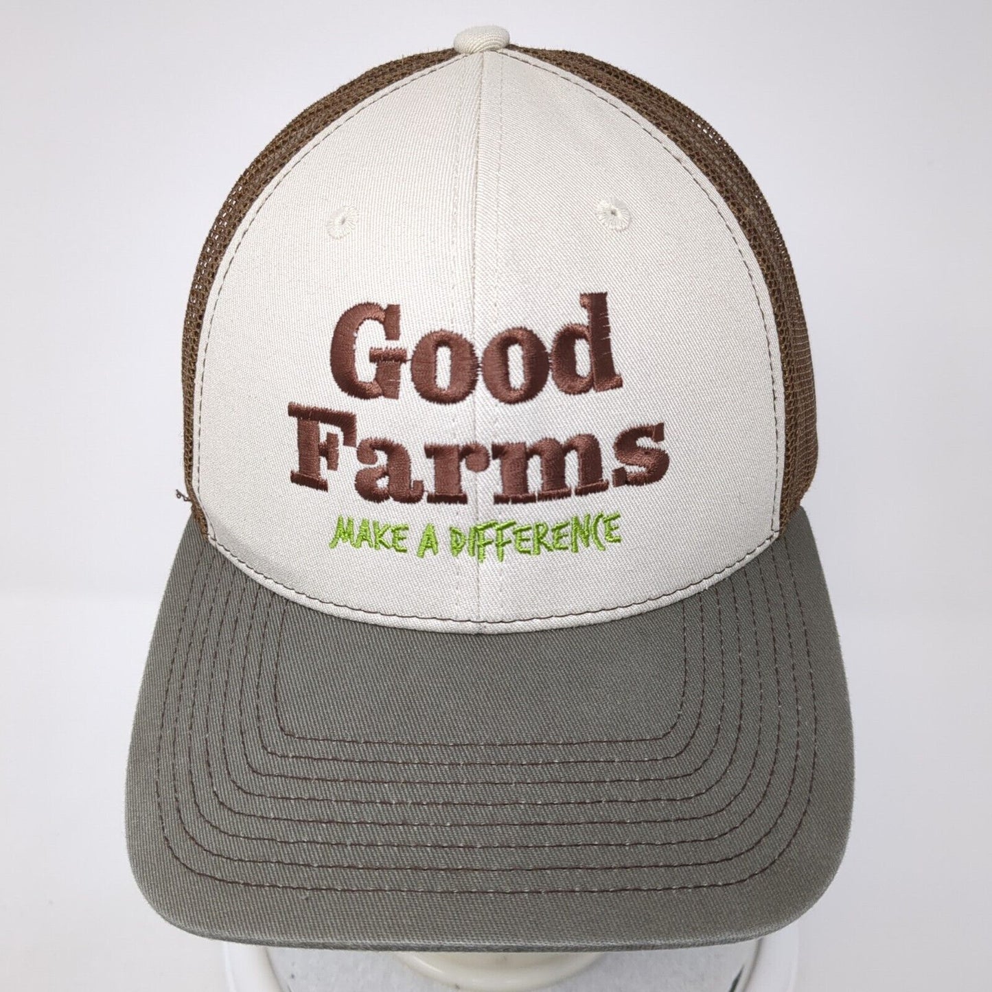 Good Farms Make A Difference Trucker Hat Multi One Size Outdoor Cap