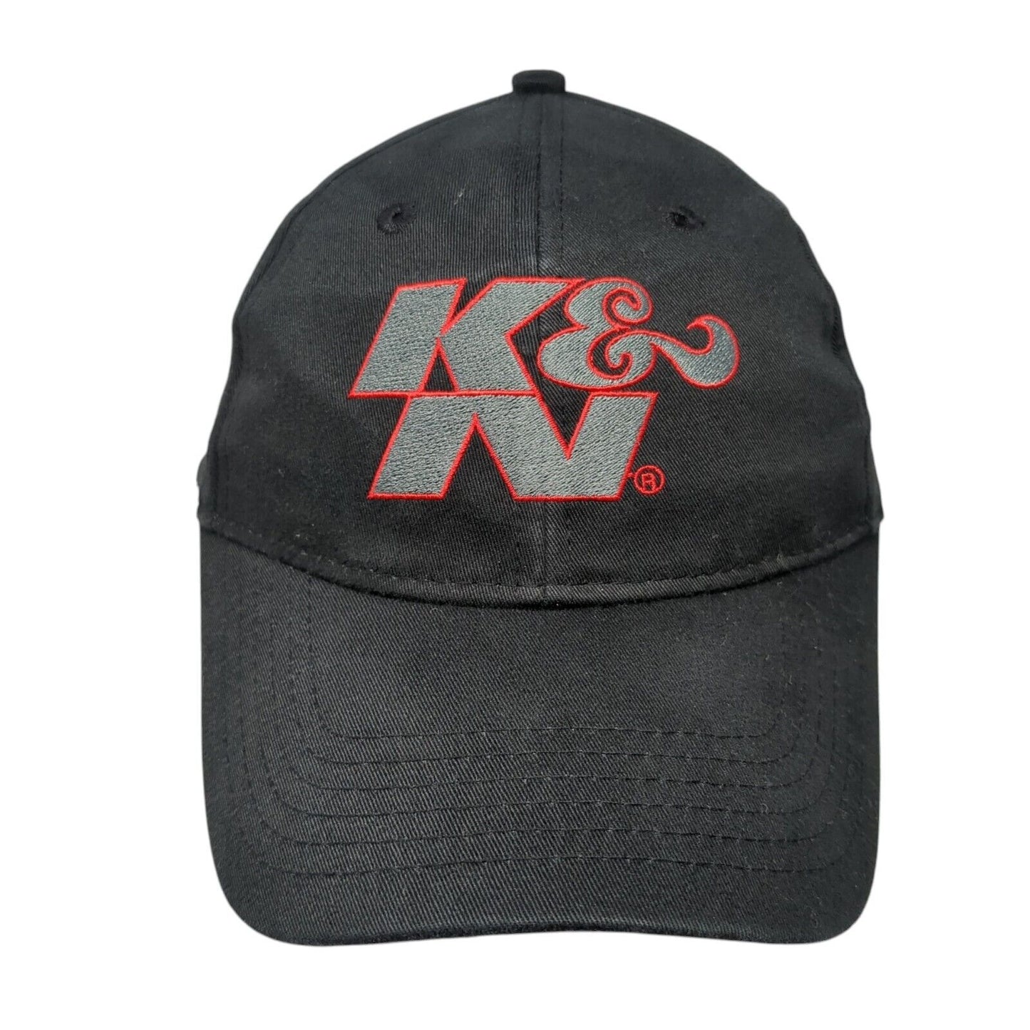 K&N Make Your Move Strapback Hat Black One Size Adjustable Embroidered