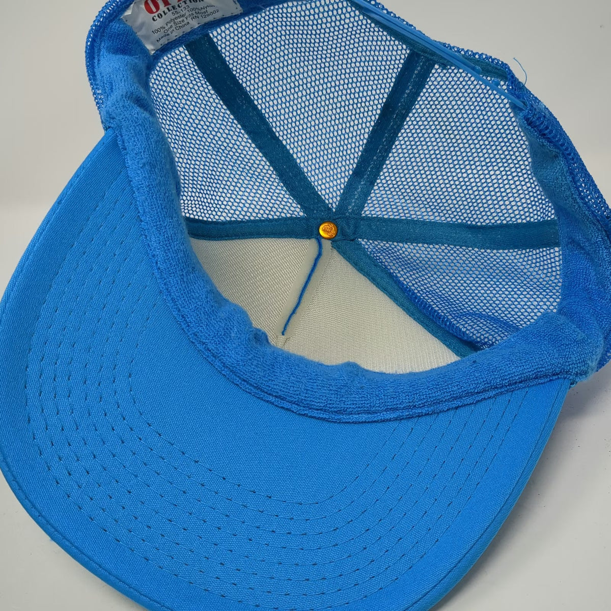 OTTO 10 Barrel Brewing Co Tubeapalooza Trucker Hat Blue OSFM Mesh Snapback Foam