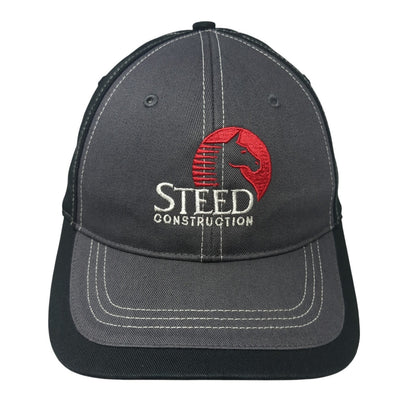 Steed Construction Baseball Cap Multicolor OS Adjustable Embroidered Richardson