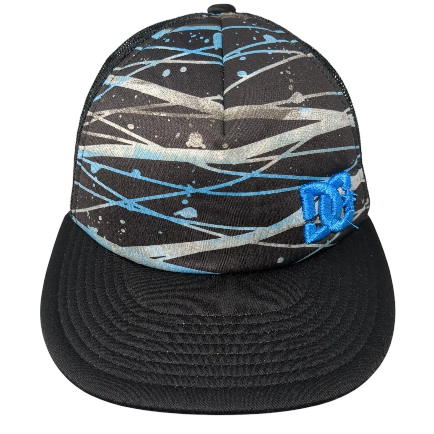DC Shoes Snapback Trucker Hat Multicolor One Size Mesh Back Adjustable