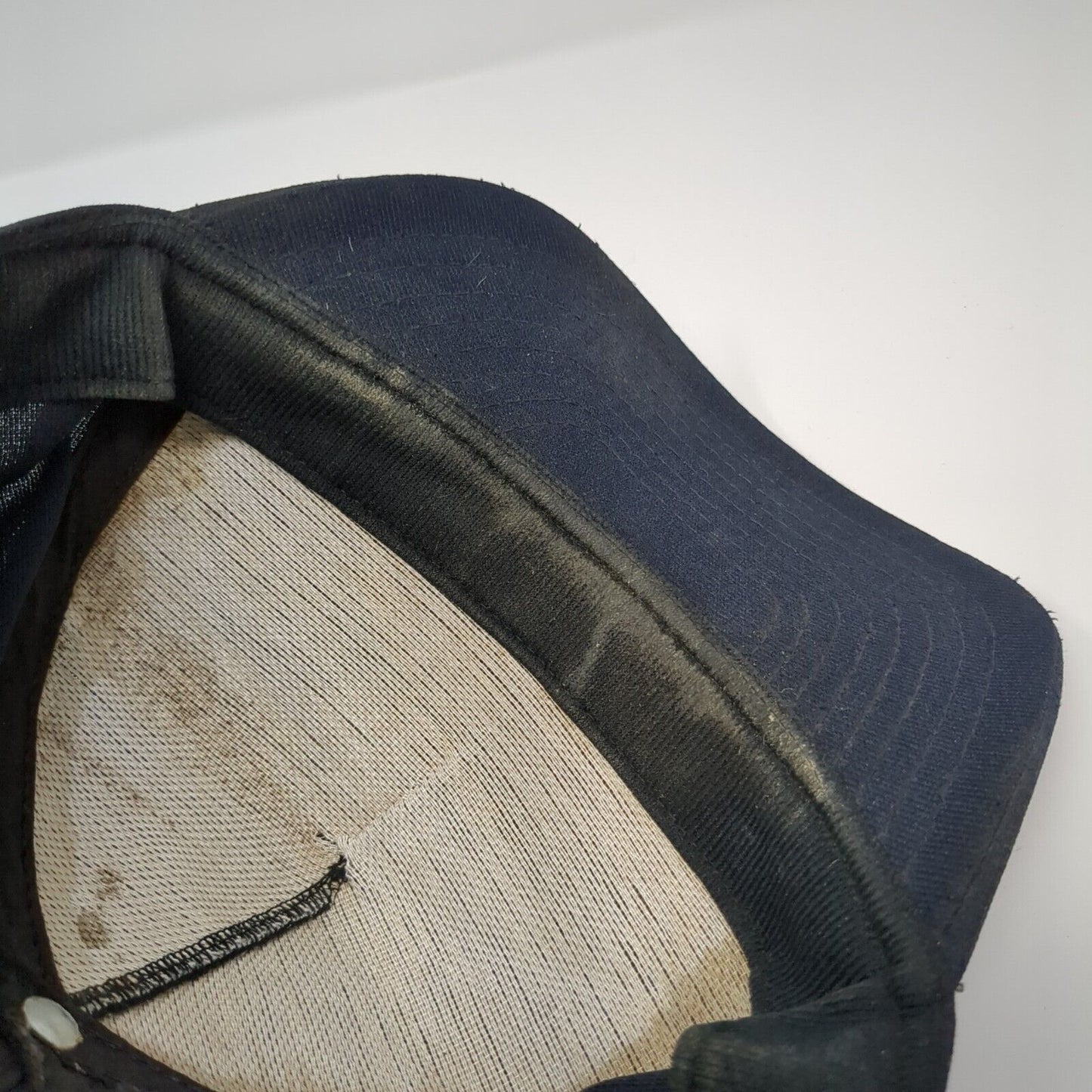 USS Antietam CV-36 Patch Snapback Hat Blue One Size Solid Adjustable