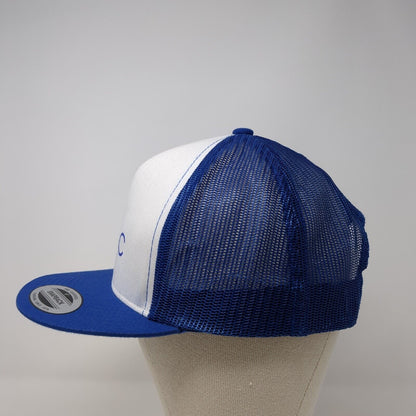 Ciroc Snapback Trucker Hat Blue One Size Adjustable Mesh Back Classics Yupoong