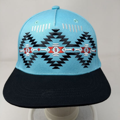 Unbranded Snapback Hat Multicolor OSFA Embroidered Aztec Adjustable