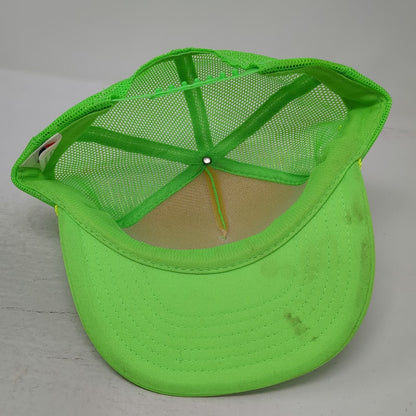 Headmost Medco Pine Tree Green Trucker Hat One Size Mesh Back Rope Polyester