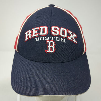 Boston Red Sox MLB Twins Enterprise Baseball Cap Blue Red One Size Flexfit Hat