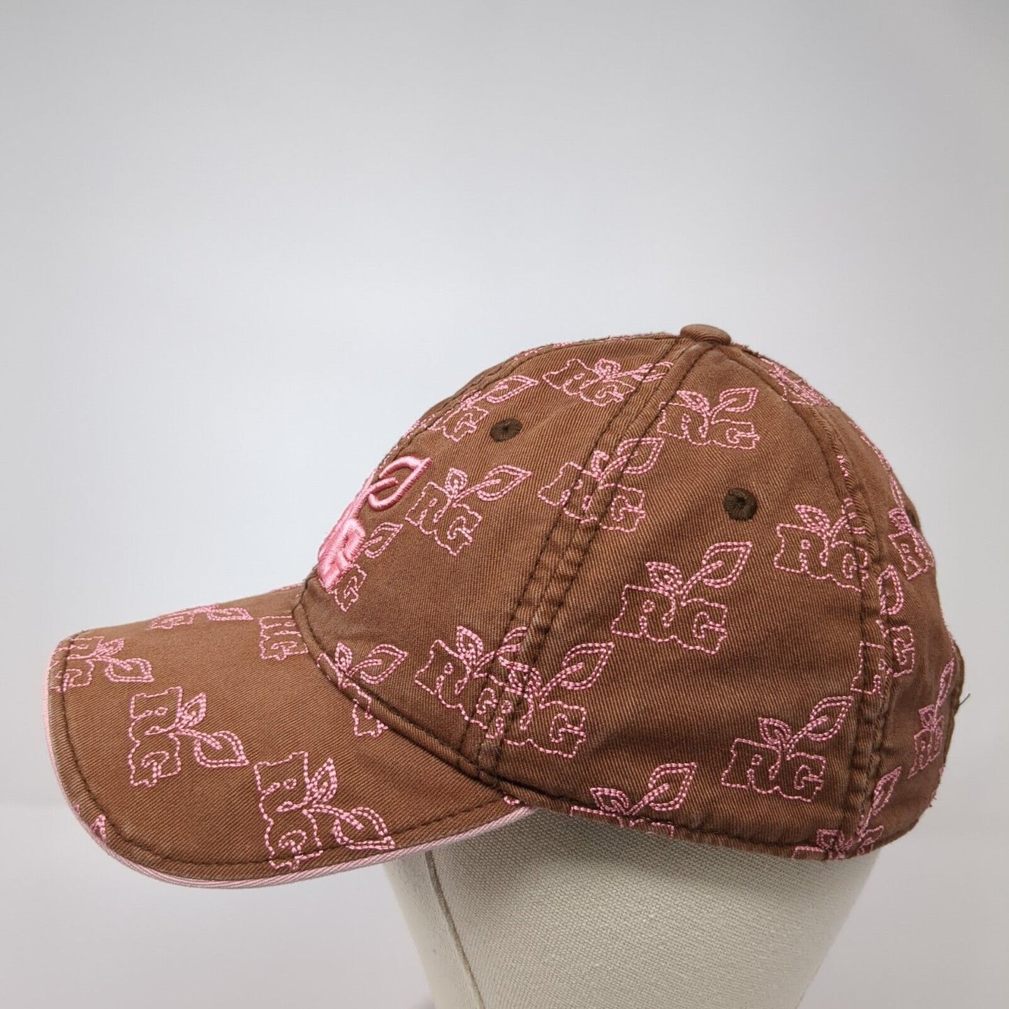 RG Realtree Girl Slideback Hat Brown One Size Adjustable Embroidered 6 Panel
