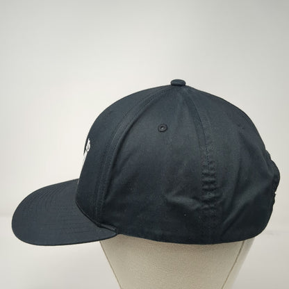 Richardson Snapback Black Hat One Size Mack Trucks Bulldog Logo Adjustable