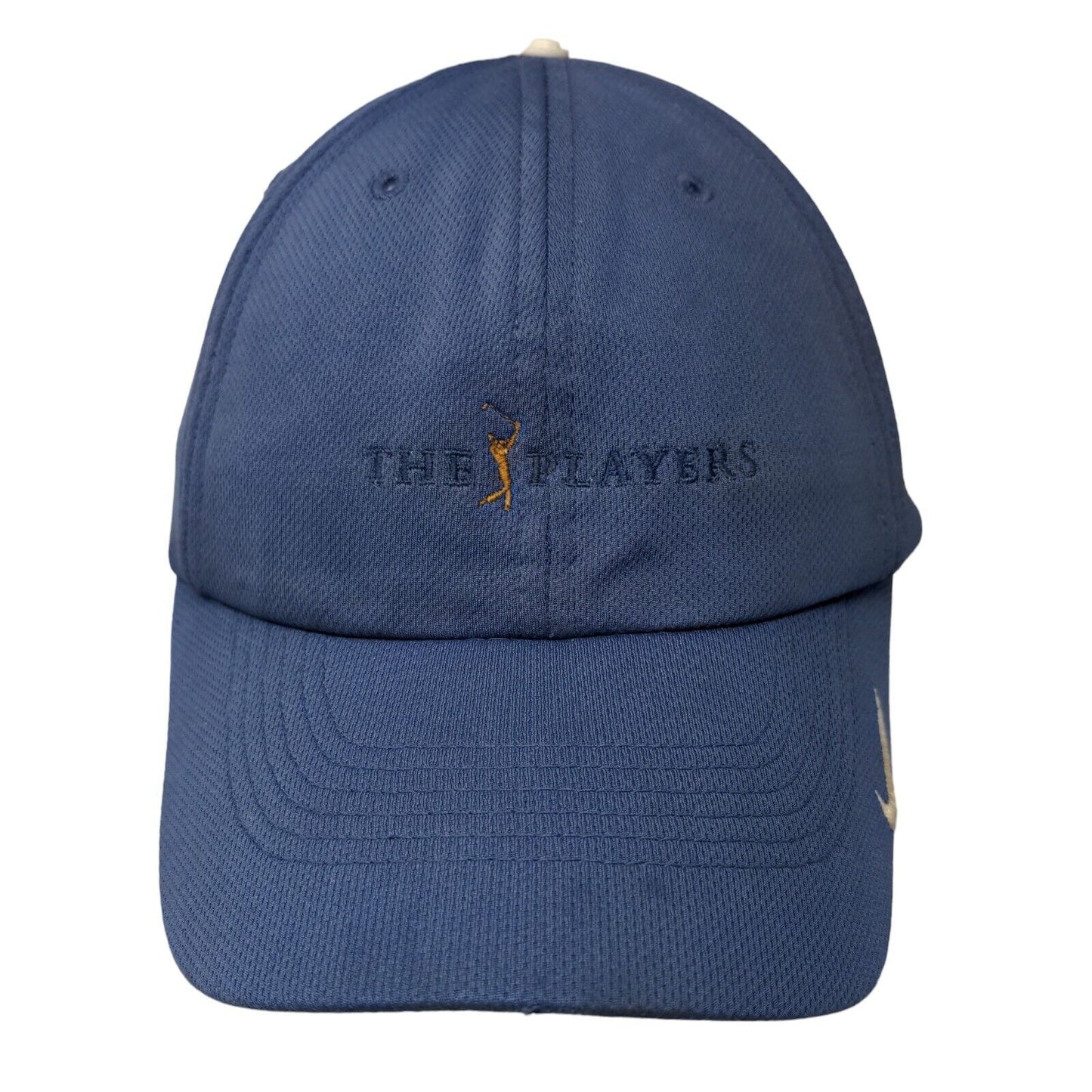 The Players Strapback Golf Hat Blue OSFA Embroidered Nike Swoosh