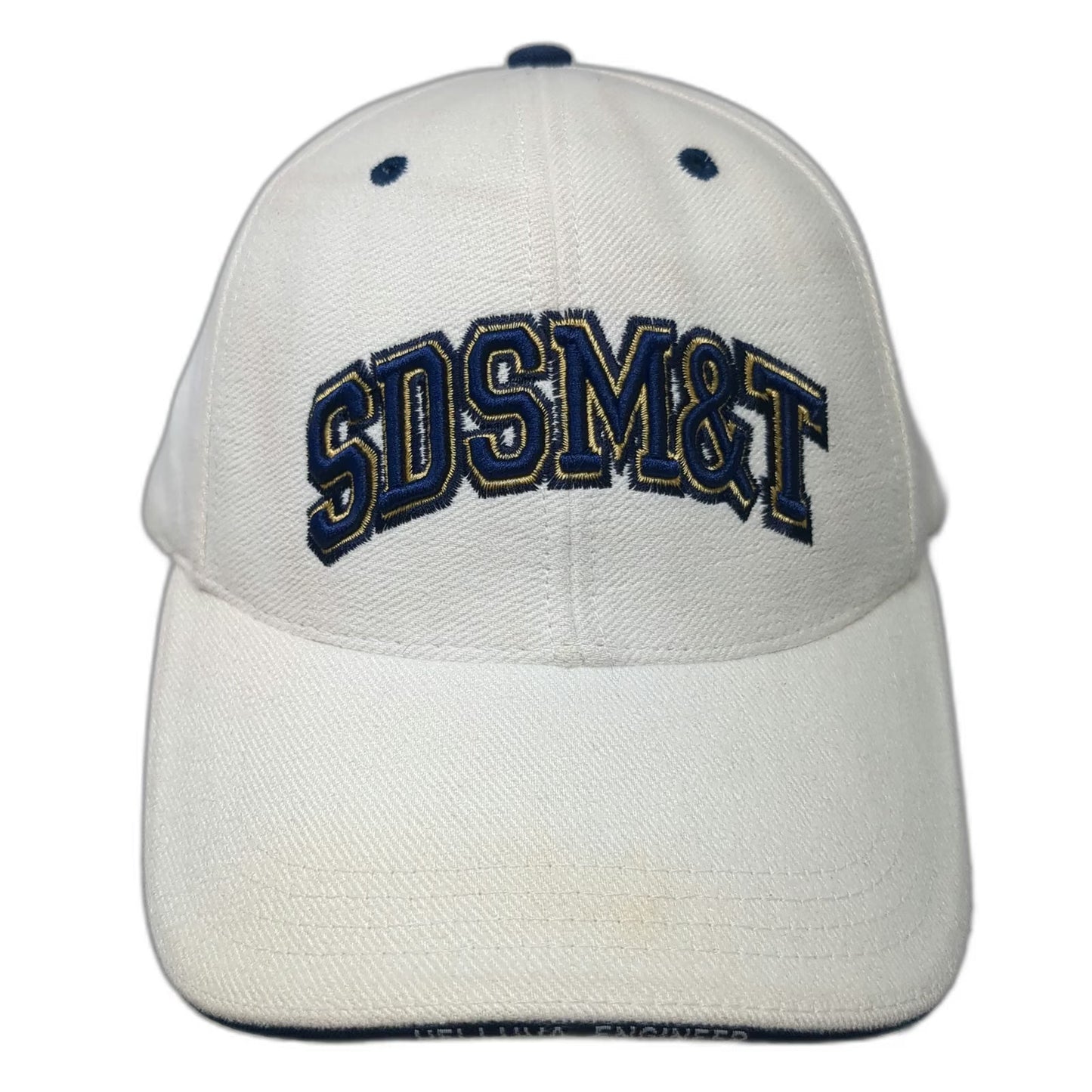 SDSM&T Hardrockers NCAA Legacy Athletic Cap White One Size Strapback Rockers