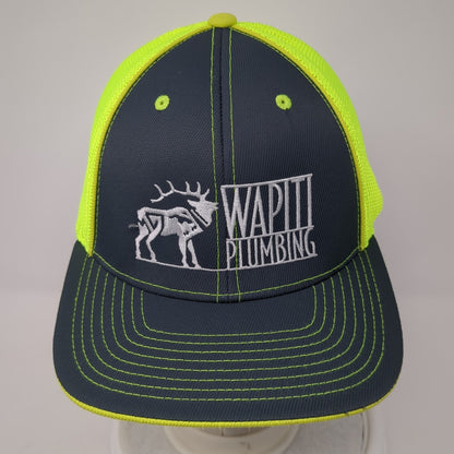 Wapiti Plumbing Fitted Trucker Hat Multicolor 8 Mesh Back Pacific Headwear