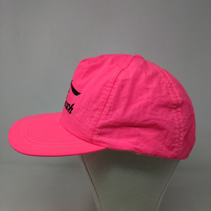 T.I Women's Snapback Hat Pink Size OSFA Graphic Logo 100% Nylon