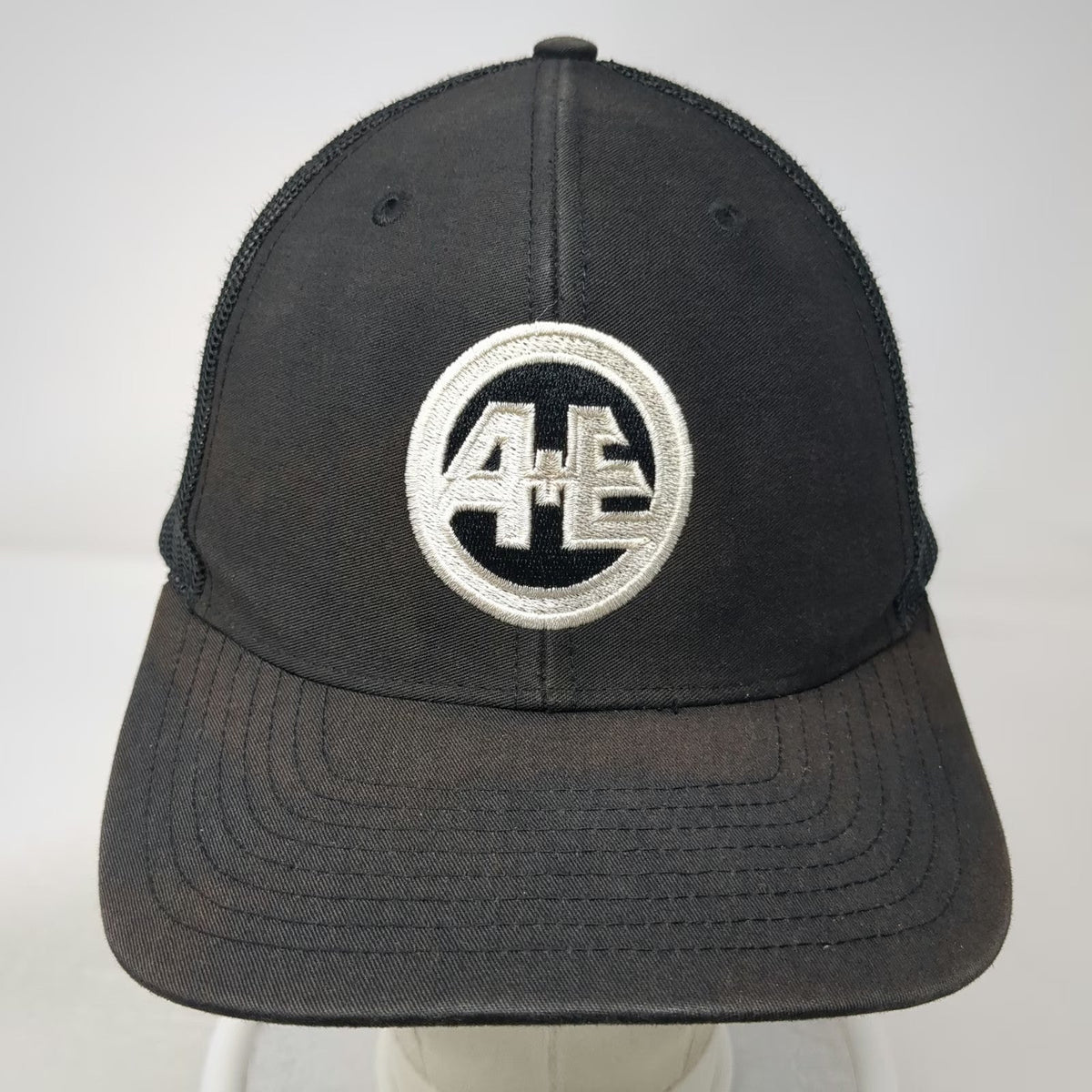 Richardson Trucker Hat Black One Size Snapback AE Racing Always Evolving Mesh