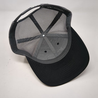 NFD Training Snapback Trucker Hat Black M/L Mesh Back Richardson