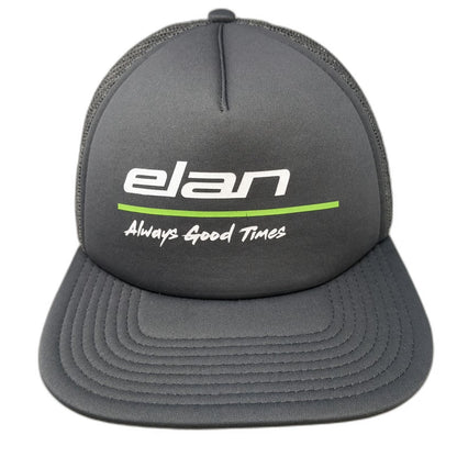 OTTO Trucker Hat Gray One Size elan Always Good Times Mesh Snapback Polyester