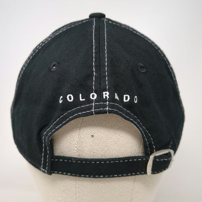 Nine Five Ltd. Baseball Cap Black One Size Steamboat Colorado Hat Cotton Stitch