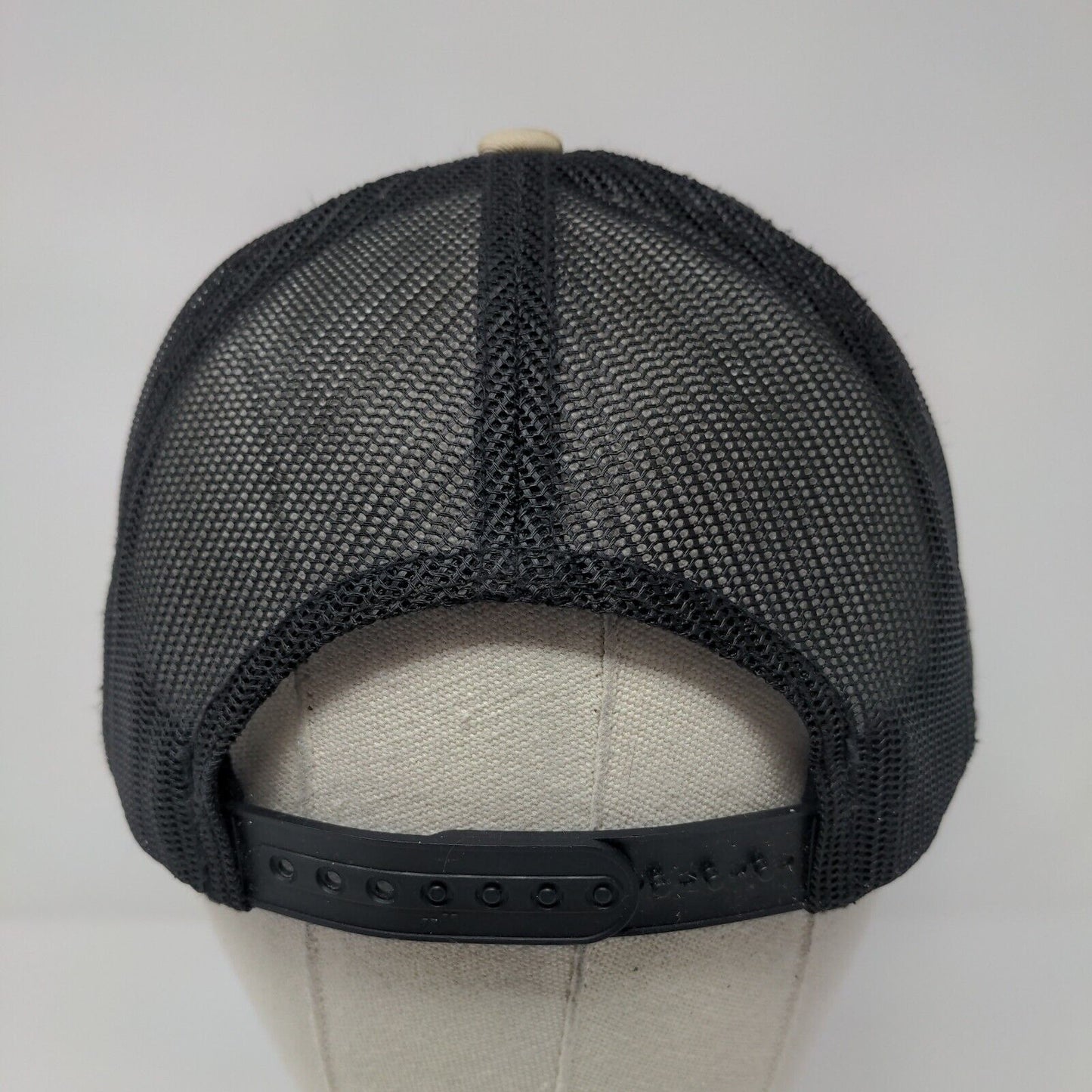 Sky Ranch Snapback Mesh Back Trucker Hat Camo OSFA Embroidered Logo