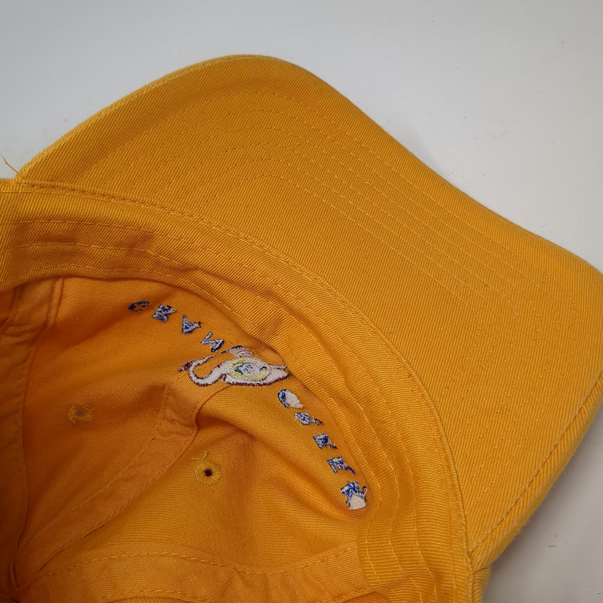 Big I Junior Classic Baseball Cap Yellow OSFM Allied Insurance Crane Creek Hat
