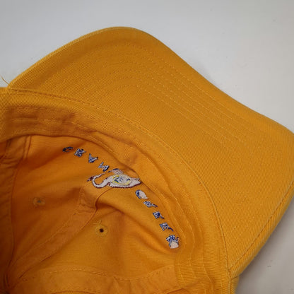 Big I Junior Classic Baseball Cap Yellow OSFM Allied Insurance Crane Creek Hat