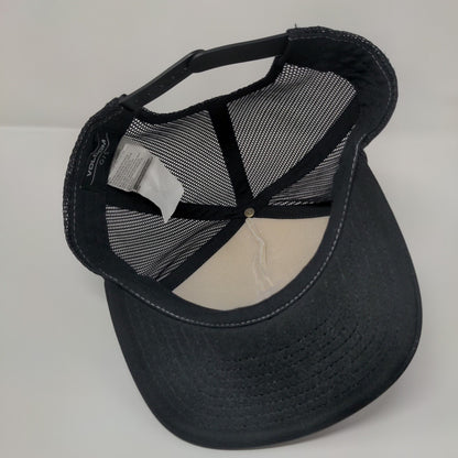 Push A Skate Don't Contaminate Volcom Stone Trucker Hat Black OSFA Adjustable