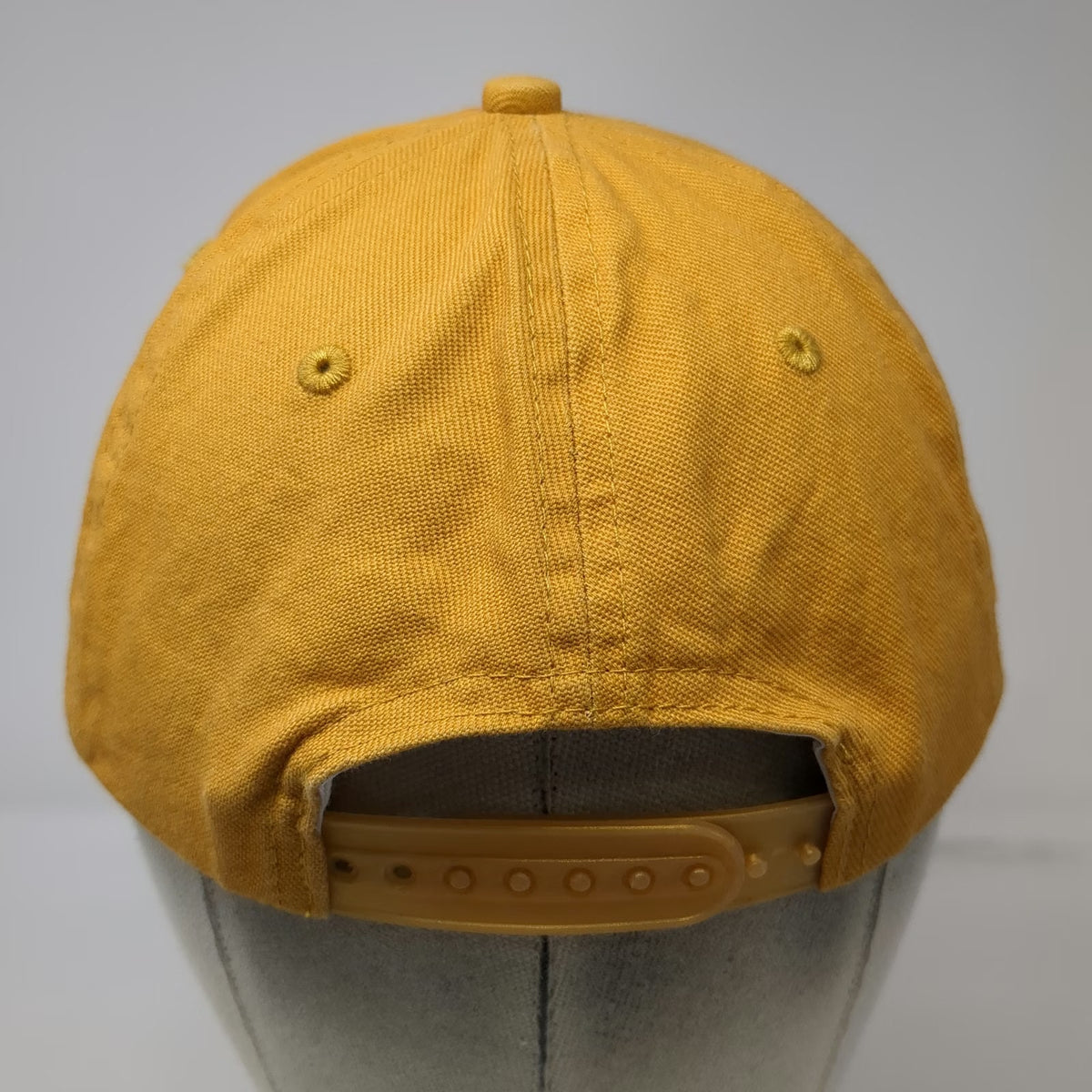 Stanley Snapback Hat Yellow One Size Embroidered Logo Workwear Tool Brand