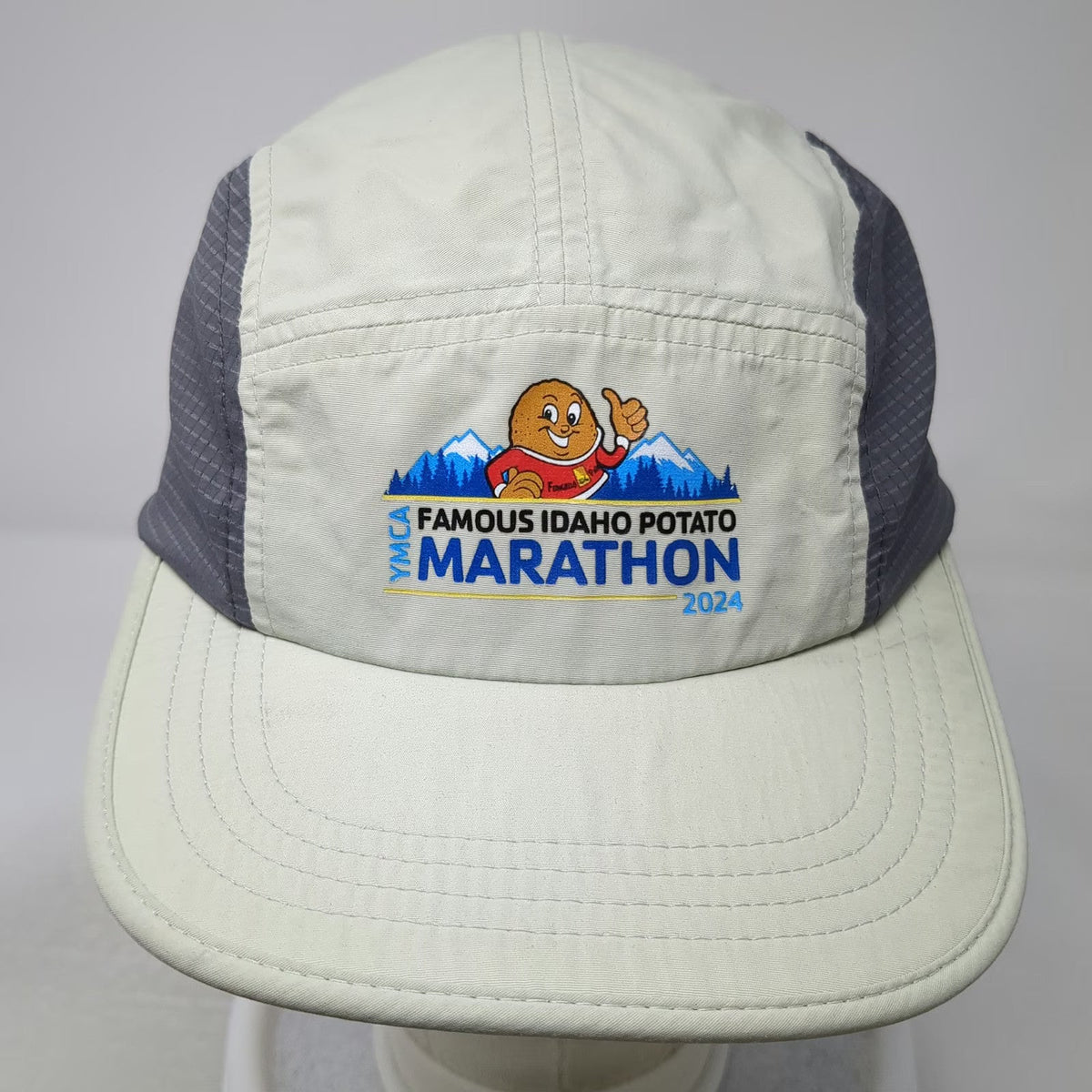 Richardson 5 Panel Beige Hat One Size Marathon Famous Idaho Potato 2024 YMCA