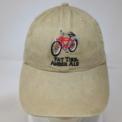 Ouray Baseball Cap Beige One Size Fat Tire Amber Ale New Belgium Brewing Hat