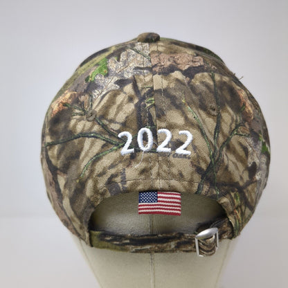Farmers Bank of Willards 2022 Slideback Hat Camouflage OS Patriotic Outdoor Cap