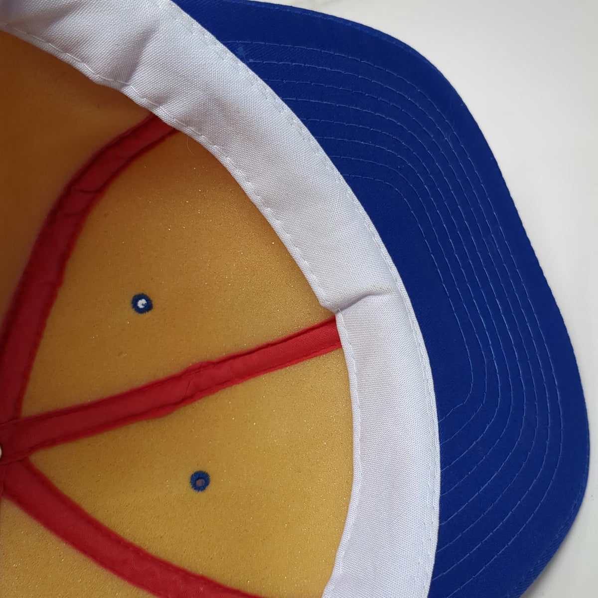 Sports Specialties Carquest Auto Parts Red Blue Snapback Hat Logo Patch Vintage